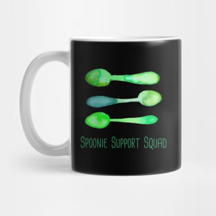 Spoonie Support Squad (Green)! Mug